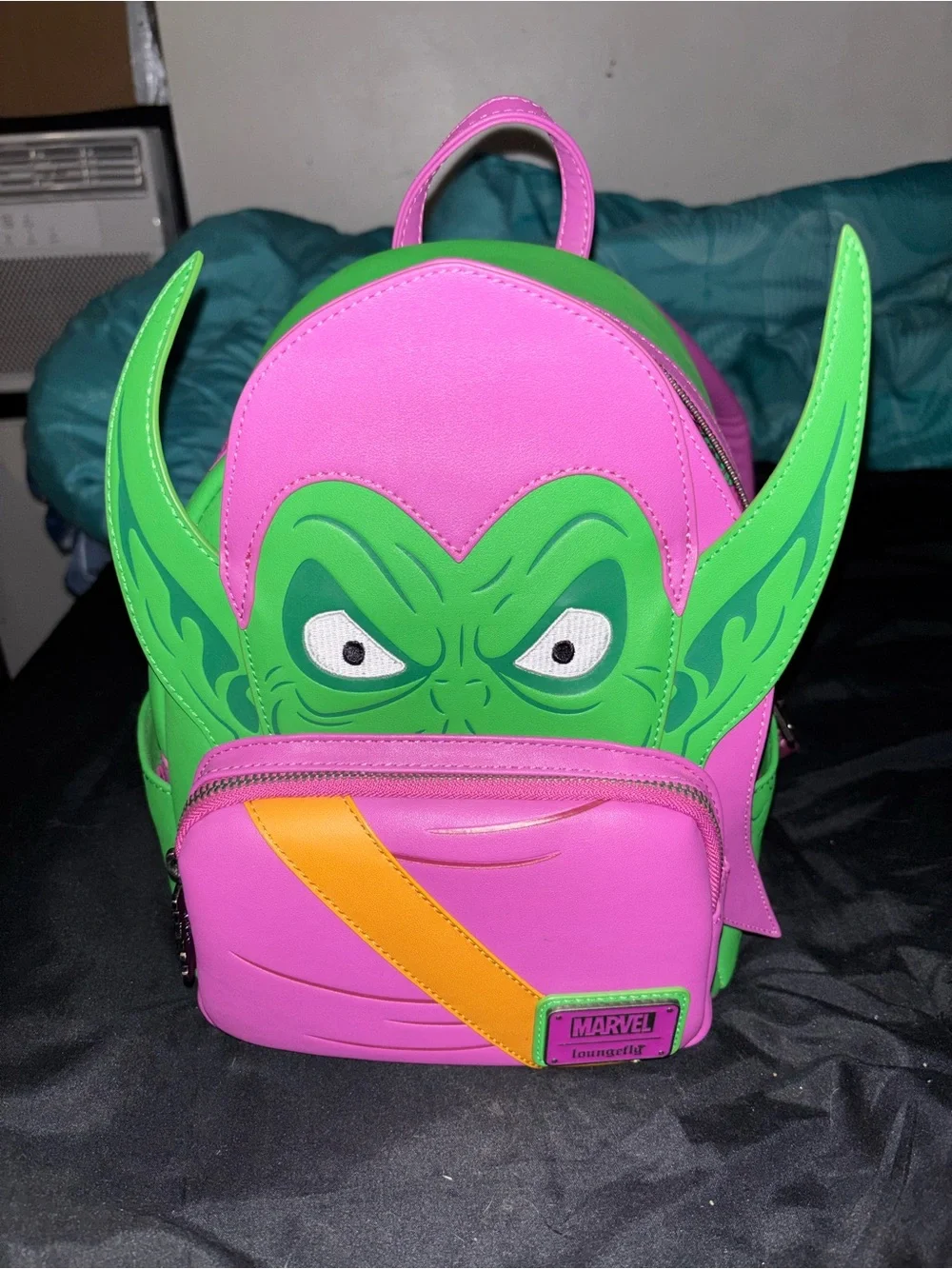 Marvel Green & Pink Green Goblin Mini Backpack
